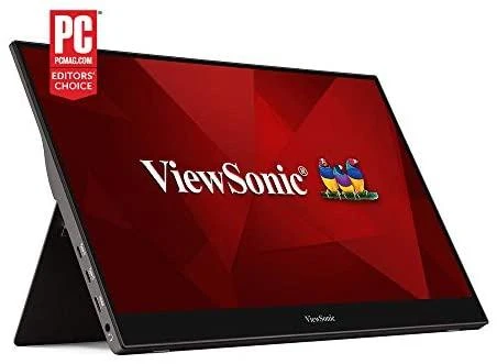 Monitorius ViewSonic TD1655 - 15.6" | IPS | FHD | 6 ms | 60 Hz | Jutiklinis ekranas, Portable