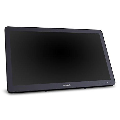 Monitorius ViewSonic 24" 16:9 (23,6") 1920 x 1080, SuperClear® VA, 10 taškų, PCAP su 200 nitų (lietimo modulis), VGA, HDMI, DisplayPort, 2 USB, garsiakalbiai, knygų stendo stilius