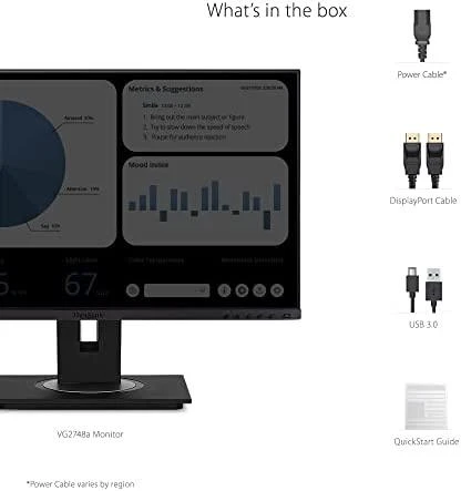 Monitorius Viewsonic VG2748A, 27"