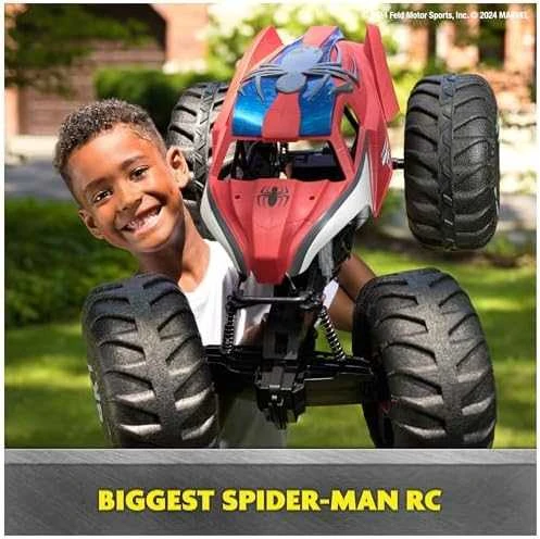 Nezatříděno MONSTER JAM R/C transporto priemonė Marvel Spiderman MEGA, 6070554