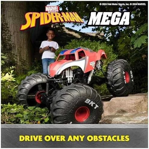 Nezatříděno MONSTER JAM R/C transporto priemonė Marvel Spiderman MEGA, 6070554