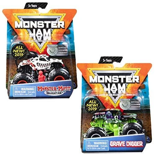 MONSTER JAM visureigis 1:64, 1 vnt.