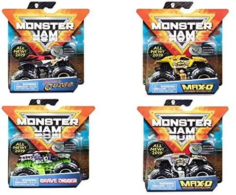 MONSTER JAM visureigis 1:64, 1 vnt.