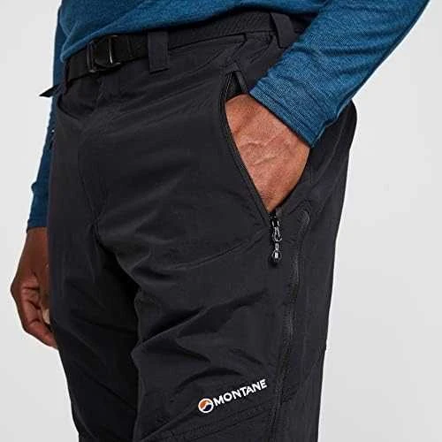 Vyriškos kelnės Montane Terra Pants Reg Leg - Juoda - 36