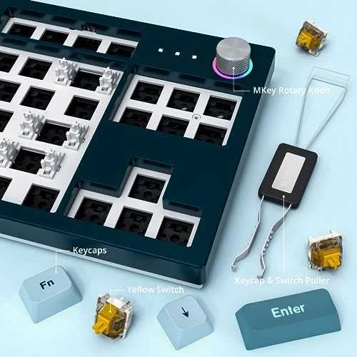 Montech MKey TKL Freedom Klaviatūra žaidimams - GateronG Pro 2.0 Geltona (US)