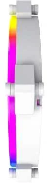 Montech RX120 PWM ARGB Reverse korpuso ventiliatorius – 120mm, baltos spalvos