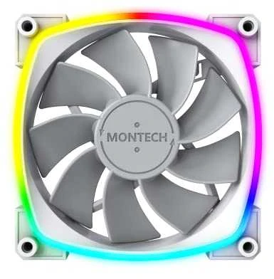 Montech RX120 baltas ARGB ventiliatorius