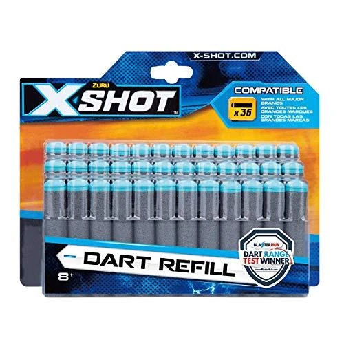 XSHOT šoviniai Dart Refill, 36 vnt., 3618