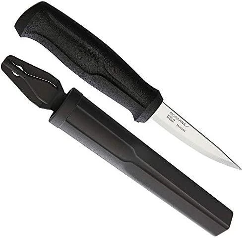 Medžio drožinėjimo peilis Morakniv® Basic, 80mm geležtė