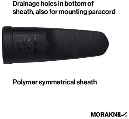 Peilis Morakniv® Eldris Raudona, su ugnies skeltuvu