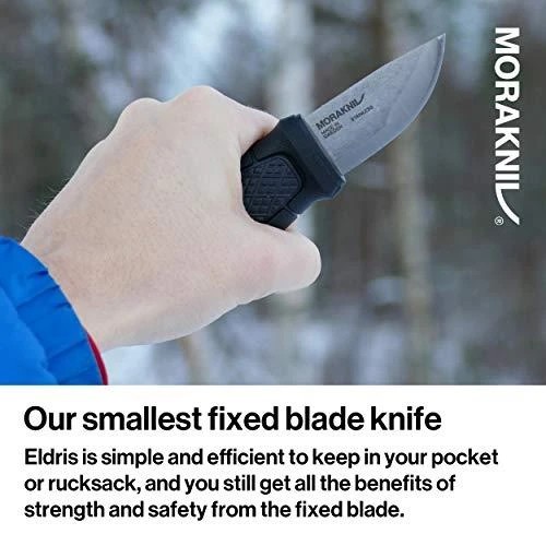 Peilis Morakniv® Eldris Raudona, su ugnies skeltuvu
