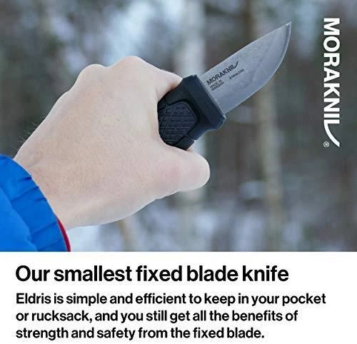 Peilis Morakniv® Eldris Raudona, su ugnies skeltuvu