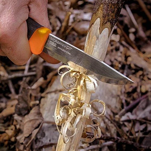 Morakniv® Companion (S) peilis, juodas, nerūdijantis plienas