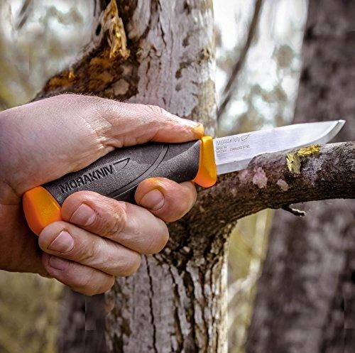 Morakniv® Companion (S) peilis, juodas, nerūdijantis plienas