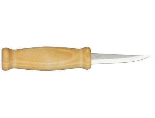 Didelis medžio drožinėjimo peilis Morakniv® 105, tiesus, 200x79x2,7mm. Laminuotas plienas, beržinė rankena