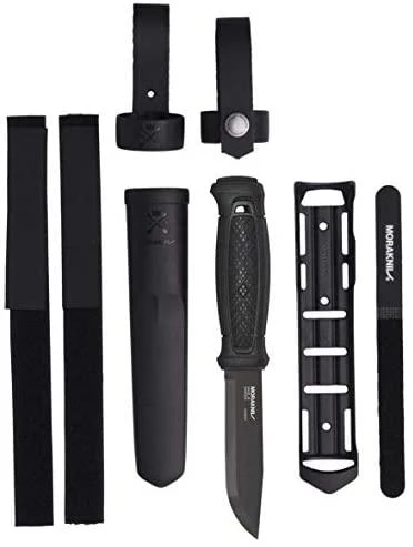 Morakniv Garberg BlackBlade™ su Multi-Mount tvirtinimu (C) juodas