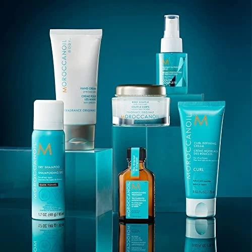 Sausas šampūnas Moroccanoil tamsiems plaukams 