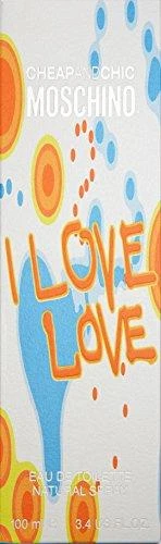 Kvepalai moterims Moschino Cheap & Chic I Love Love EDT, 100 ml