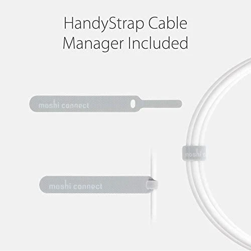 Moshi USB-C į DisplayPort 1,5 m, 5K (baltas) laidas