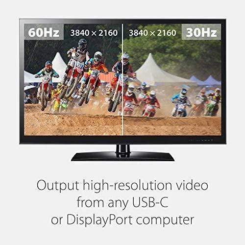 Moshi USB-C į DisplayPort 1,5 m, 5K (baltas) laidas