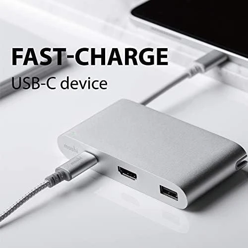 „Moshi“ USB-C kelių prievadų adapteriai / replikatorius (99MO084207)