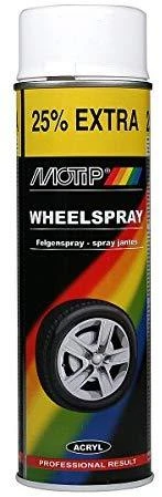 Motip Wheel Spray ratlankių dažai, balti