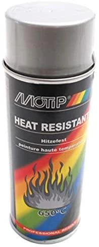 MOTIP Karščiui atsparūs dažai sidabriniai 400ml