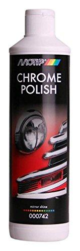 Chromuotų detalių valiklis CHROME POLISH 500ml, Motip