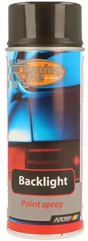 MOTIP juodi žibintų dažai 400ml flakonas