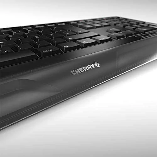 Klaviatūra CHERRY GENTIX DESKTOP rinkinys su pele, bevielis, EU maketavimas, juodas