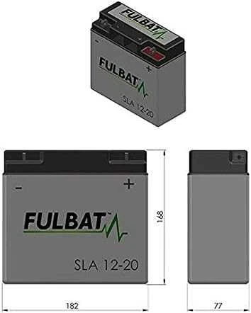 Fulbat Traktoriuku Baterijos Fulbat Akumuliatorius 20 Ah 180 12V