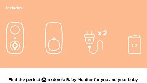 Mobili auklė Motorola MBP16 Connect Single Silver
