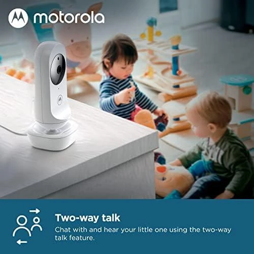 Kūdikio stebėjimo kamera Motorola VM34 4.3", Baltos spalvos
