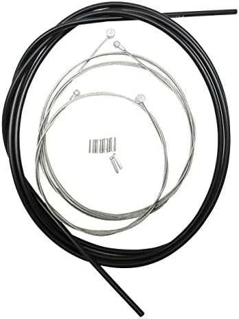 Shimano stabdžių trosų komplektas plieno plento/MTB juodas