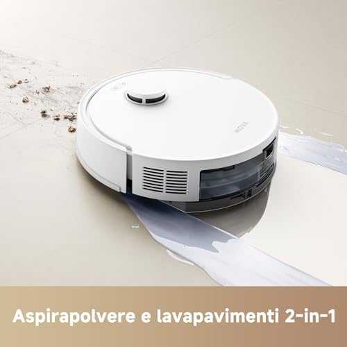 Dulkių siurblys - robotas Mova E20, Baltas