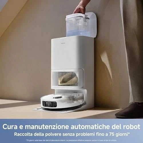 Dulkių siurblys - robotas MOVA E40 Ultra, baltas