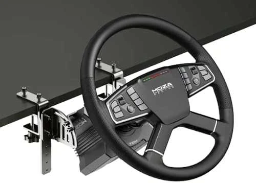 Žaidimų vairas Moza Racing RS071 Truck Driving Simulator Bundle – juodos spalvos