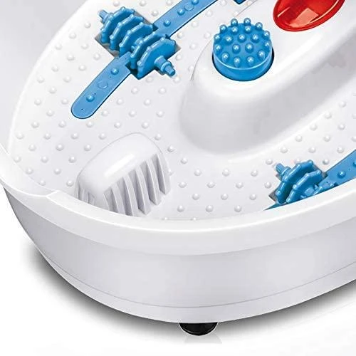 Masažinė pėdų vonelė MPM MMS-01, Baltos/Mėlynos spalvos