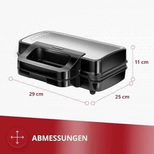 Sumuštinių keptuvas Sumuštinių keptuvė MPM MOP-43M 3 in 1