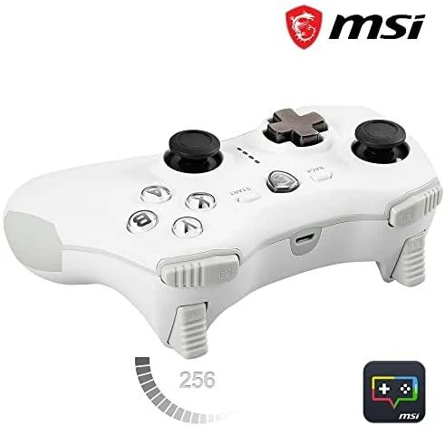 Žaidimų pultelis MSI Force GC20 V2, baltos spalvos