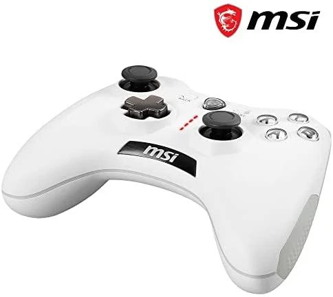 Žaidimų pultelis MSI Force GC20 V2, baltos spalvos