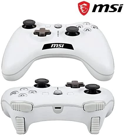 Žaidimų pultelis MSI Force GC20 V2, baltos spalvos