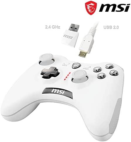 Žaidimų pultas MSI Force GC30 V2, baltos spalvos