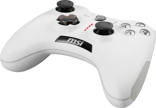 Žaidimų pultelis MSI Force GC20 V2, baltos spalvos