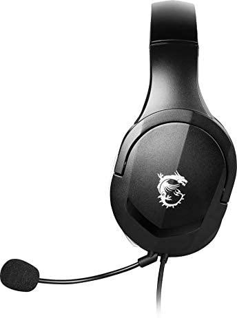 Lengvos Žadimų ausinės MSI Immerse GH20, 40mm, su garsumo valdymu, Juodos |  Varle.lt