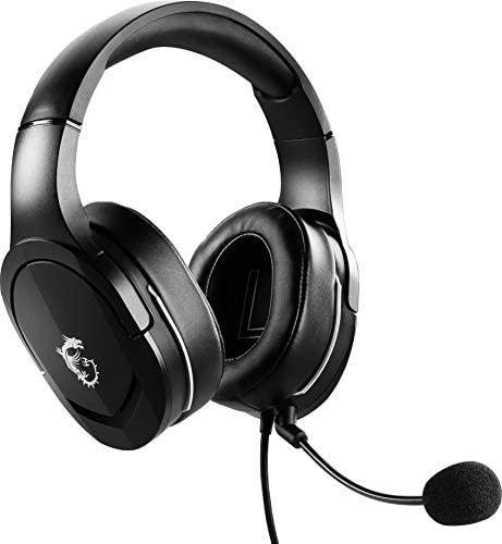 Lengvos Žadimų ausinės MSI Immerse GH20, 40mm, su garsumo valdymu, Juodos |  Varle.lt