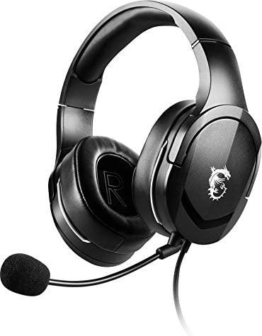 Lengvos Žadimų ausinės MSI Immerse GH20, 40mm, su garsumo valdymu, Juodos |  Varle.lt