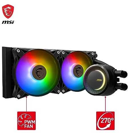 MSI MAG CORELIQUID E240 aušintuvas su RGB apšvietimu