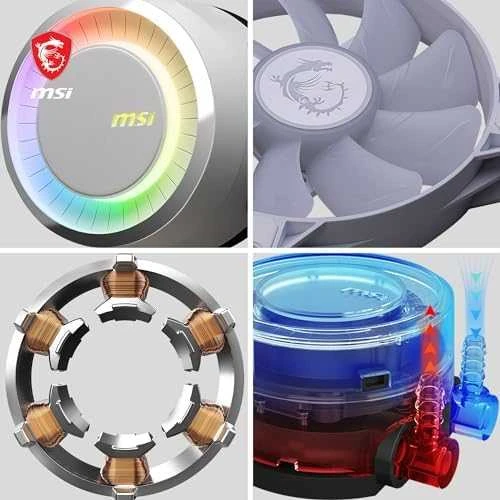 MSI MAG CORELIQUID E360 Baltas LIQUID COOLING