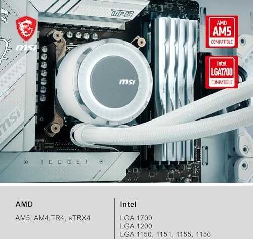 MSI MAG CORELIQUID E360 Baltas LIQUID COOLING